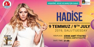 9 Temmuz’da Hadise sahne alacak