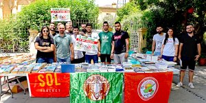 İki toplumlu kitap pazarı düzenlendi