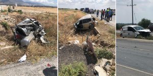 Düzova yakınlarında feci kaza: Biri ağır, 2 yaralı