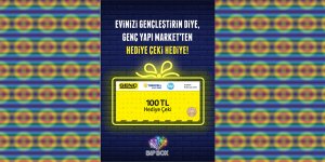 “BiPBOX’u takip et Genç Yapı Market’ten hediye çeki kazan”