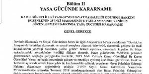 'Hayat pahalılığı’nda  söz yargıda