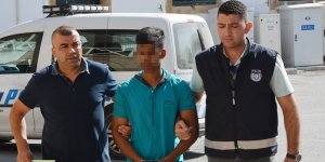 Askeri bölgede yakaladı