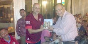 Mağusa SD ve Londra Masterler yemekte eğlendiler