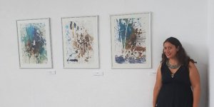 İpek Denizli'nin eserleri Litvanya'da sergileniyor