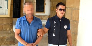 Eşine darptan tutuklandı