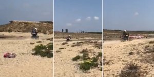 Duyarsız motosikletliye ceza yağdı