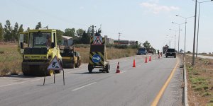 Yol bakım çalışmaları tamamlanıyor