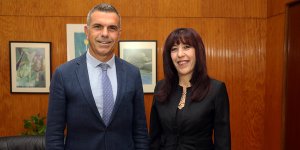 Uluçay, Servet Başaran’I kabul etti