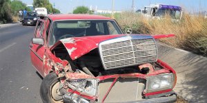 Ters yöne girdi, kazaya neden oldu