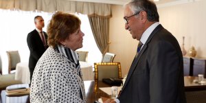 Akıncı, Lute ile telefonda görüştü