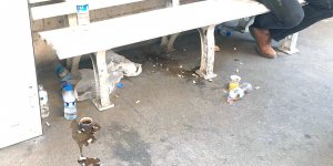 Mahkeme çöp içinde