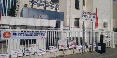 'Elektrik'te süresiz grev kapıda