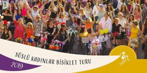 Süslü Kadınlar Bisiklet Turu Lefkoşa'da gerçekleşecek