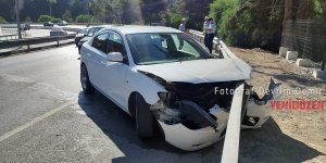 Ciklos’ta kaza, 1 hafif yaralı