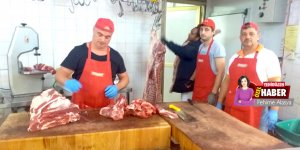 Kuzu pirzola yine fark attı