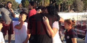 Karpaz’da tekne alabora oldu