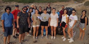 Tatlısu'da sahil temzilendi