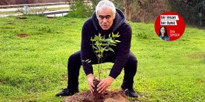 Çevreyi temizliyor, fidan ekiyorlar