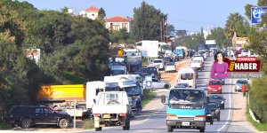 Girne’nin batısında yol isyanı:  “Kandırıldık”