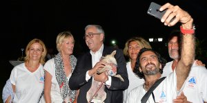 Akıncı yelkencileri ağırladı