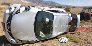 Korkutan kaza ucuz atlatıldı