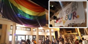 İlk kez 'Renkler birleşti'