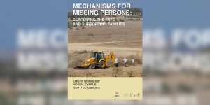 Kayıp Şahıslar Atölye Çalışması yapılacak