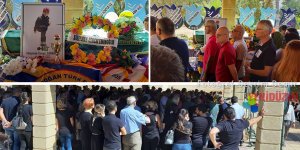 Bir melek gibi uğurlandı