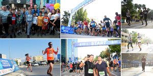 Lefkoşa Maratonu'na yoğun katılım