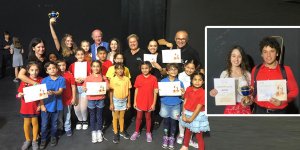 Minik koristlerden kocaman başarı