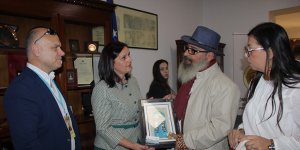 Karikatüristlerin eserleri Kosova'da sergilendi