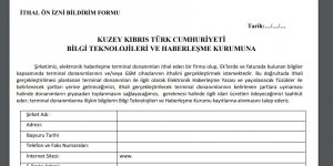 'İthal Ön İzin Başvuruları' artık online