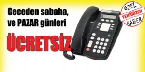 Telefonda yeni düzenleme