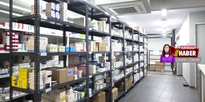 Tıbbı atık yığıldı