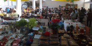 Lefke Hurma Festivali’ne yoğun ilgi…