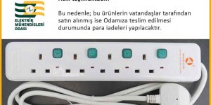 Elektrik çarpma riski var dikkat!