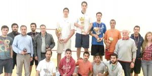 Squash turnuvası tamamlandı