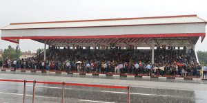 Törene sağanak yağmur engeli