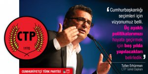 CTP’den Cumhurbaşkanlığı paylaşımı: "Beş yılda yapılacakları belirledik"