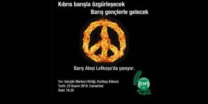 Gençler ‘barış ateşi’ni Lefkoşa’da yakıyor