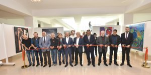 YDÜ’de sergi açılışı