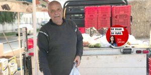 Lefkoşa’nın 50 senelik ‘seyyar manavı’…