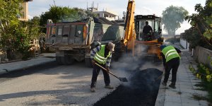 Değirmenlik Belediyesi, yol bakım çalışmalarını sürdürüyor