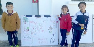 Karpaz Meslek Lisesi'nde ağaç dikimi gerçekleşti