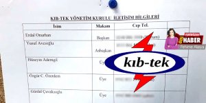 KIB-TEK’te istifa bilmecesi