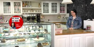 Hayalinin peşinden gitti, pastane açtı