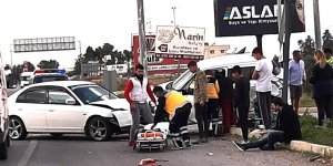 Lefkoşa-Mağusa yolundaki kaza korkuttu