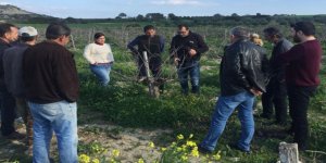 Tarım Dairesi'nin eğitim çalışmaları Büyükkonuk'ta devam edecek