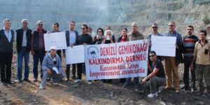 LEFKE’DE ÇÖP İSYANI