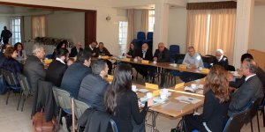 Siyasi partiler Ledra Palas'ta bir araya geldi